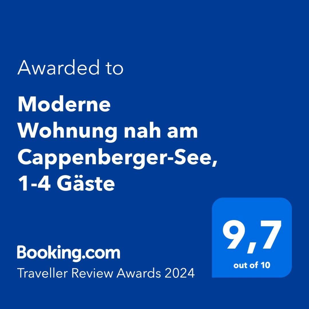 Moderne Wohnung Nah Am Cappenberger-See, 1-4 Gaeste リューネン エクステリア 写真